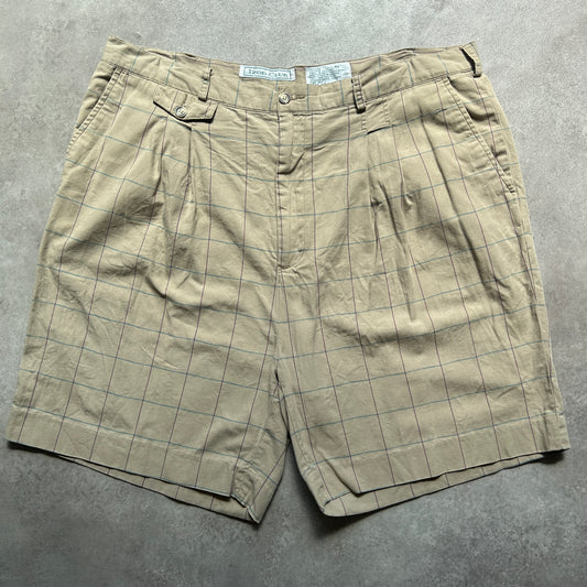 Izod Club Plaid Shorts W40