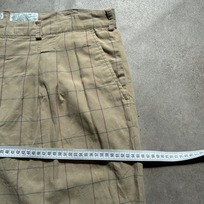 Izod Club Plaid Shorts W40