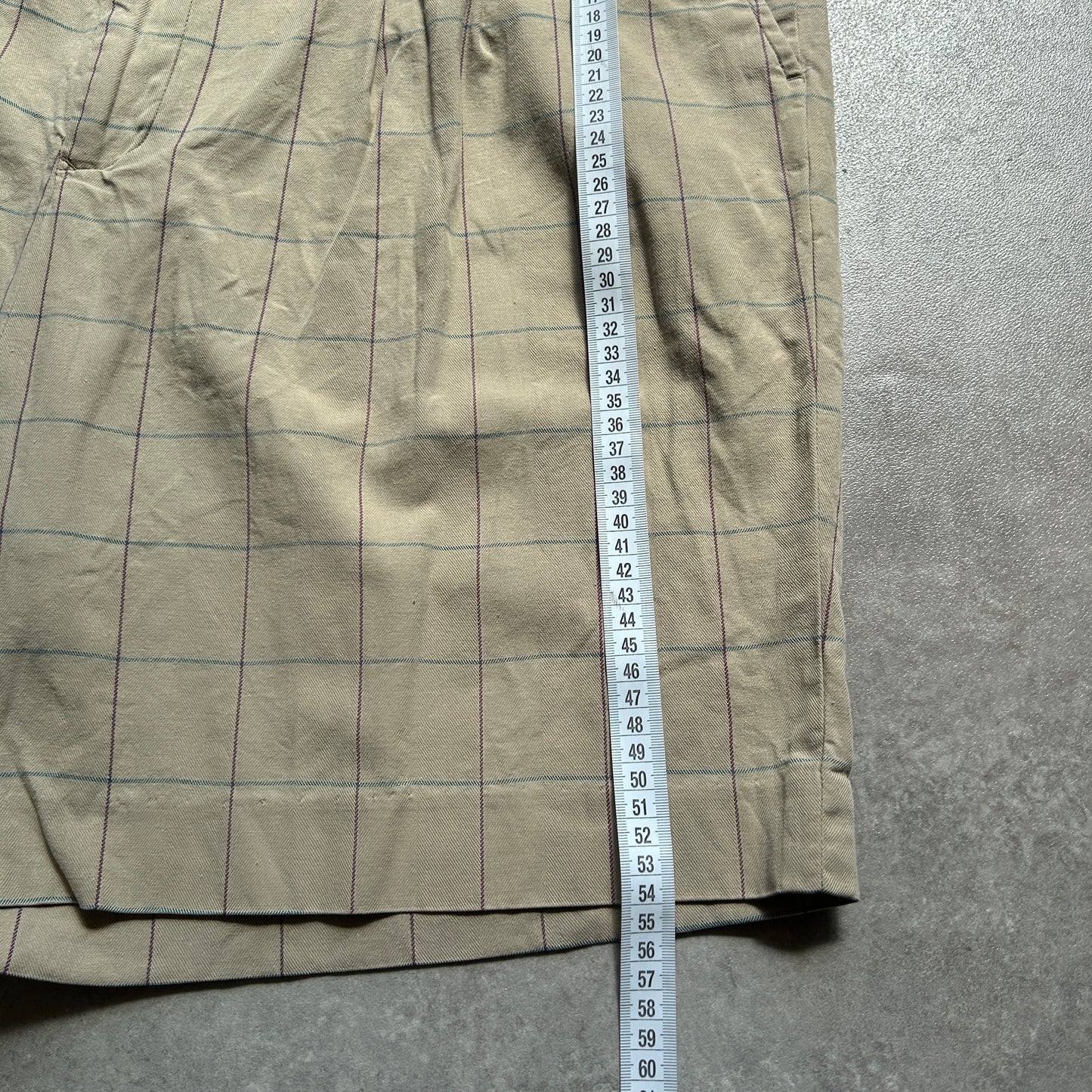 Izod Club Plaid Shorts W40