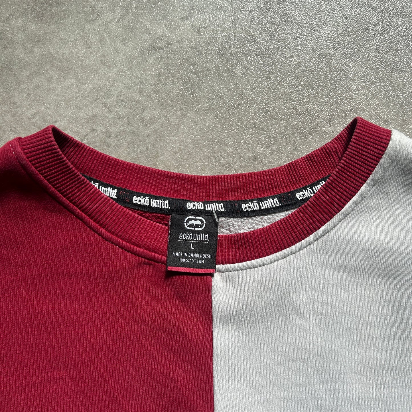 Ecko Unltd Colorblock Sweatshirt L
