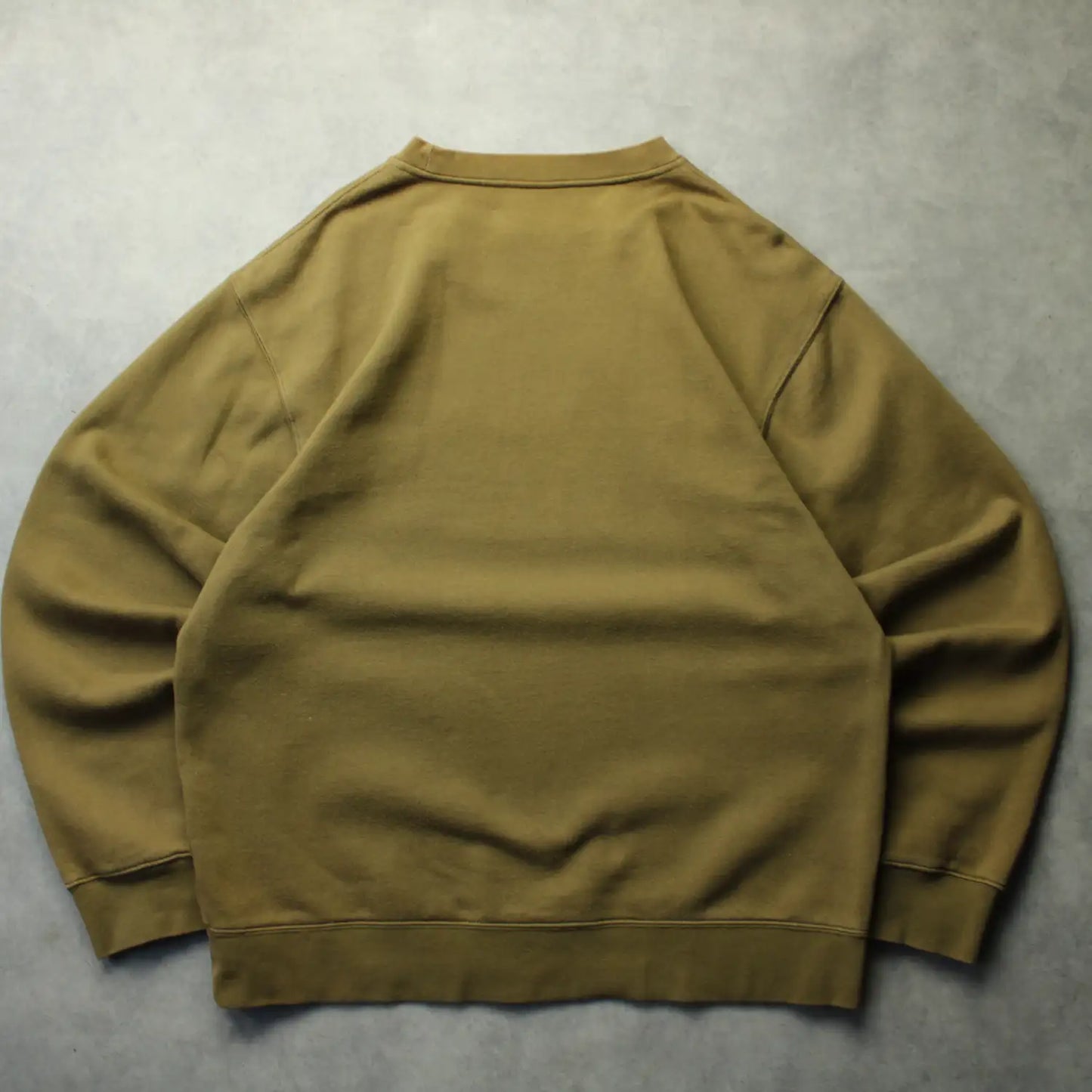 Fila Big Logo Crewneck Sweatshirt – Mustard (Man-XL)