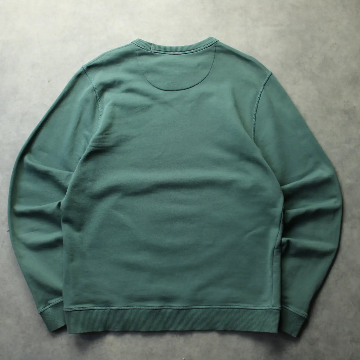 Cavallaro Napoli Shield Logo Crewneck Sweatshirt – Teal (Man-XL)