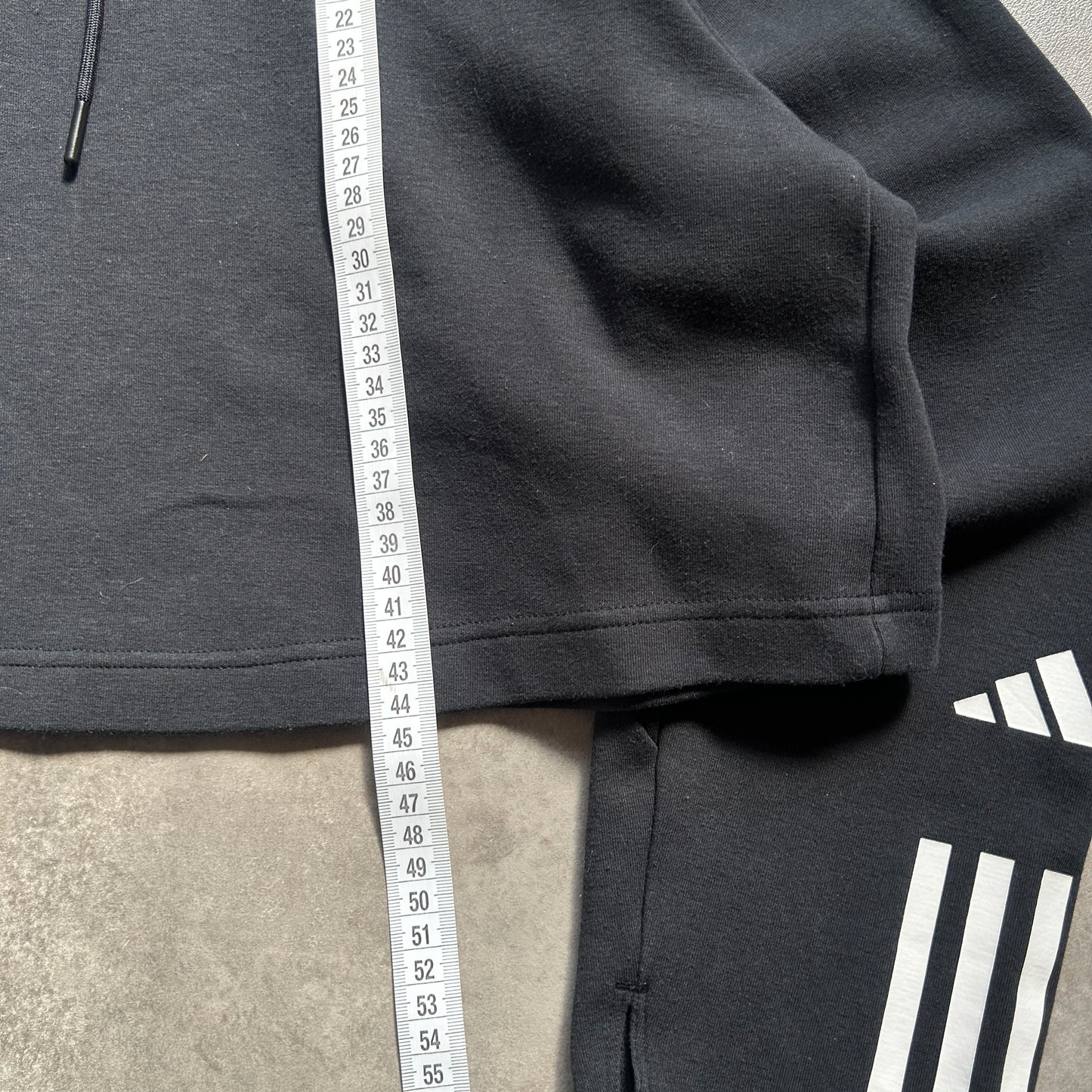 Adidas Cropped Hoodie L