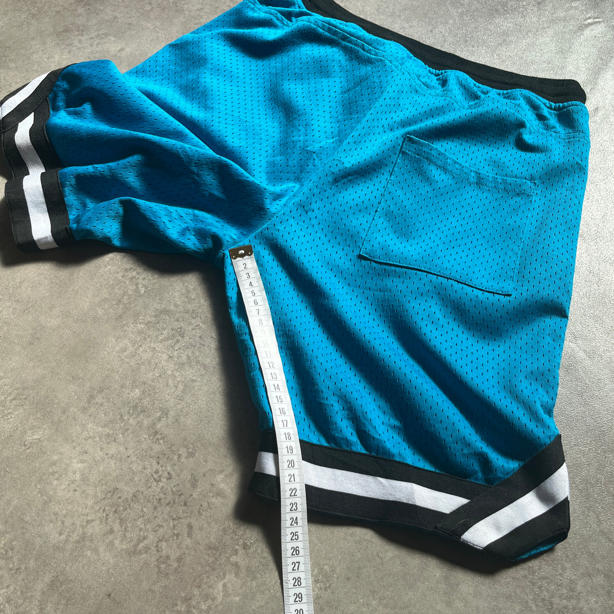 Brooklyn Blue Mesh Shorts S