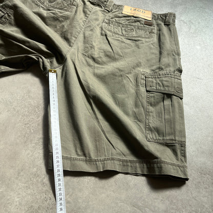 Izod Khaki Cargo Shorts W42