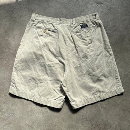 Nautica Beige Pleated Shorts W34