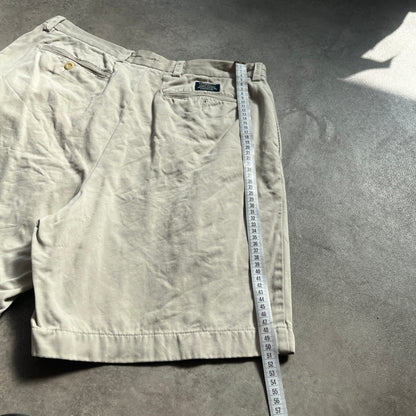 Nautica Beige Pleated Shorts W34