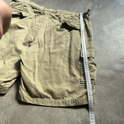 St John’s Bay Khaki Cargo Shorts W40