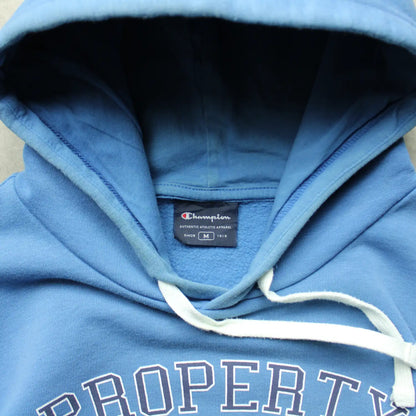 Champion Printed Hoodie – Blue (Man-M)