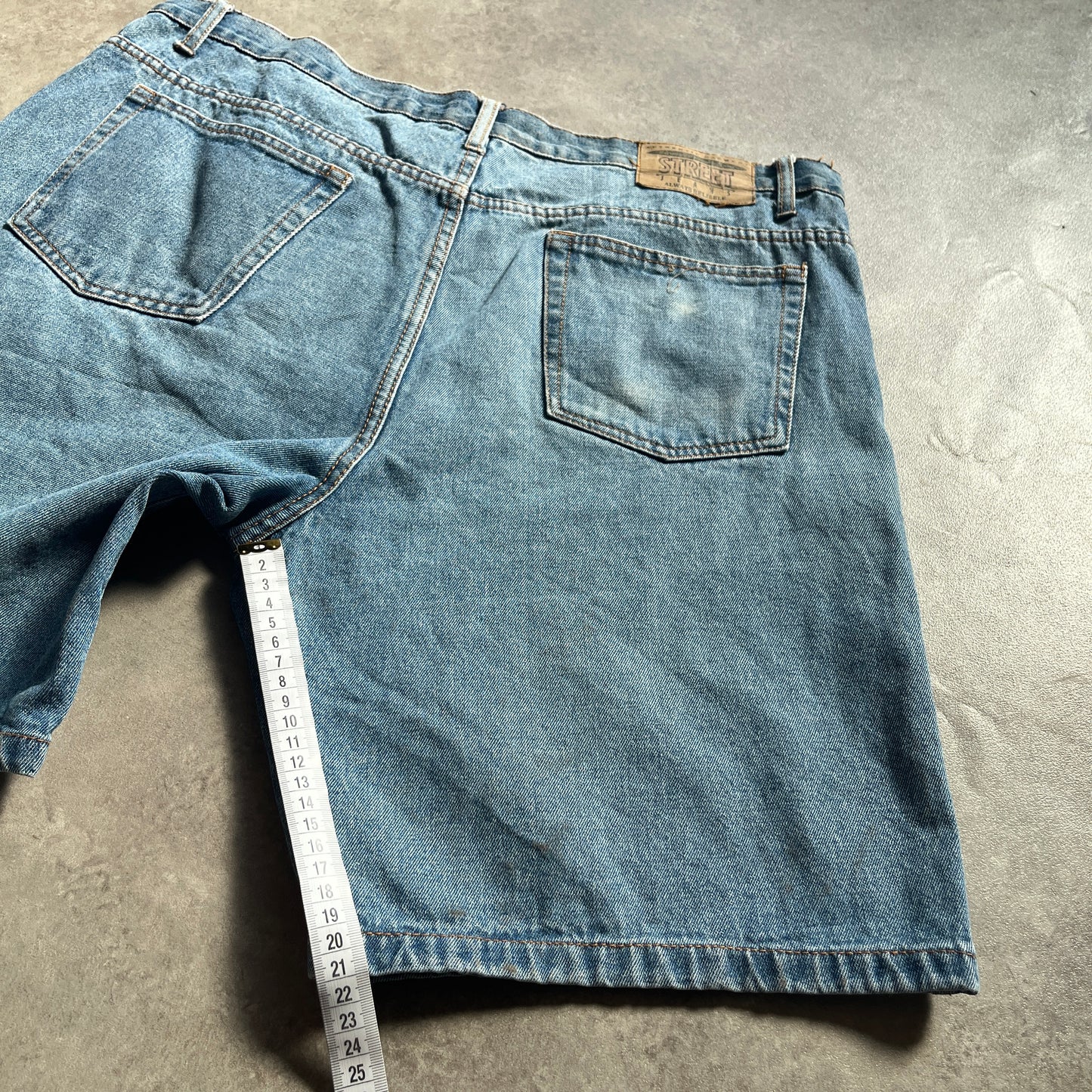 Street Jeans Blue Denim Shorts W38