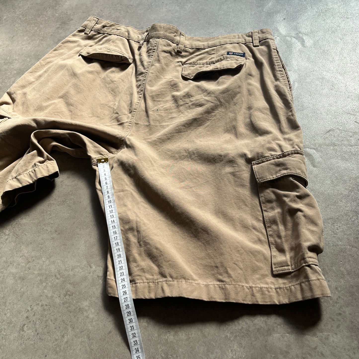 Chaps Beige Cargo Shorts W40