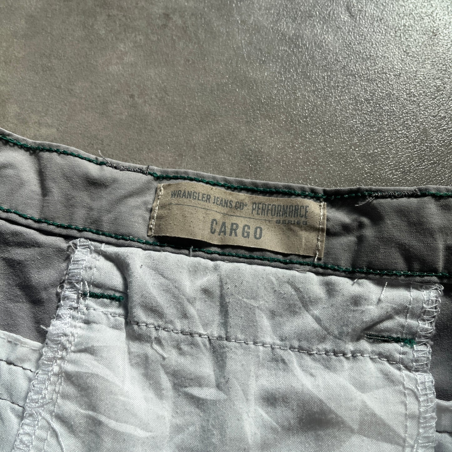 Wrangler Grey Cargo Shorts W33