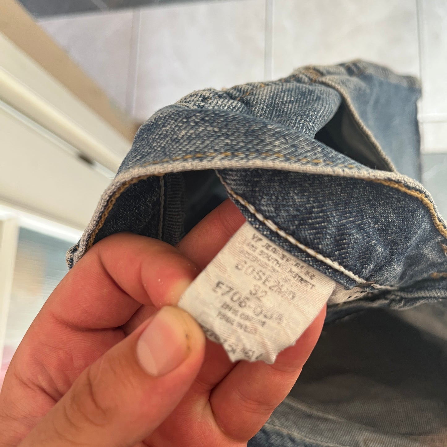 Wrangler Blue Denim Shorts W32