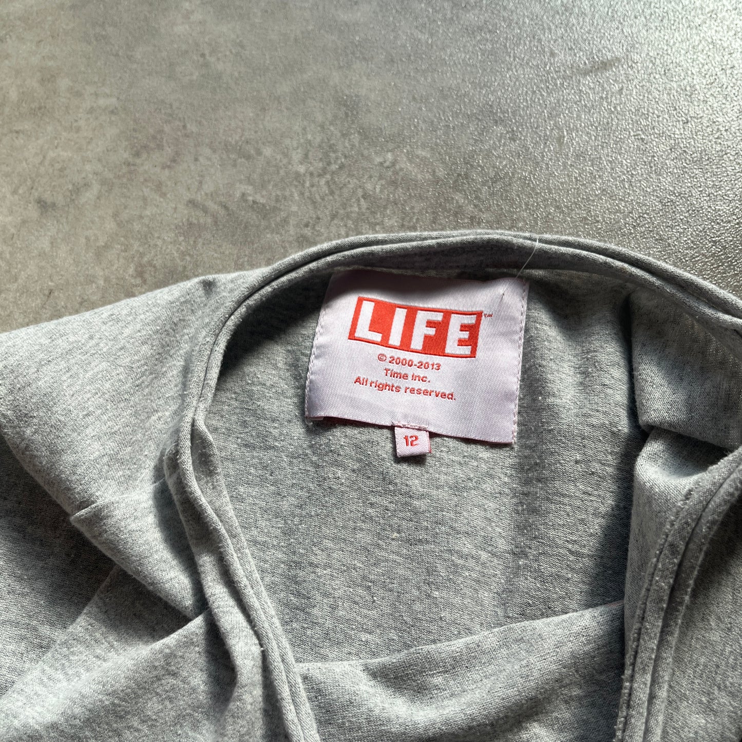 Life Magazine Grey Graphic Tank Top M