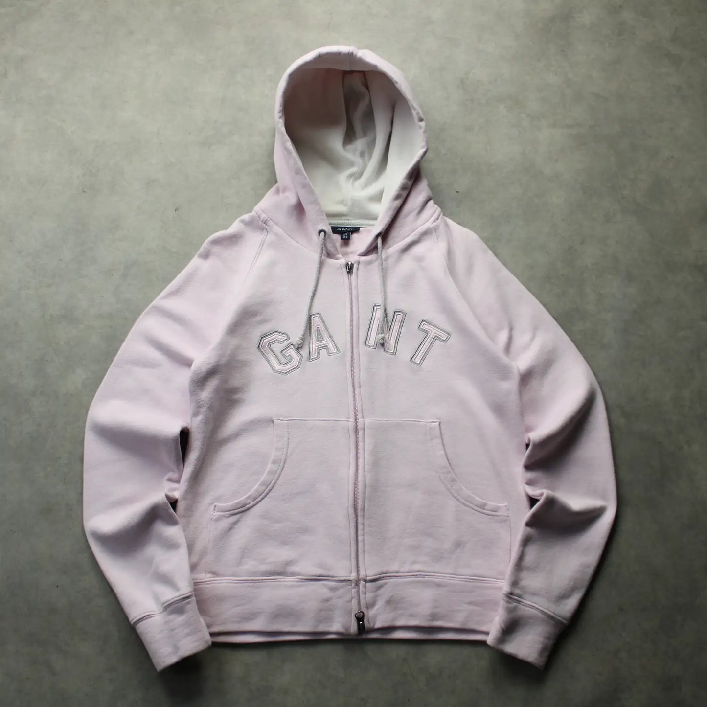 GANT Zip Hoodie – Light Pink (Woman-S)