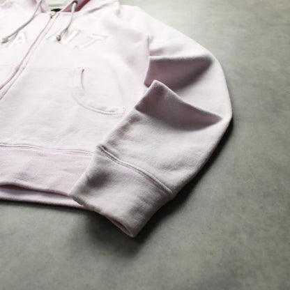 GANT Zip Hoodie – Light Pink (Woman-S)