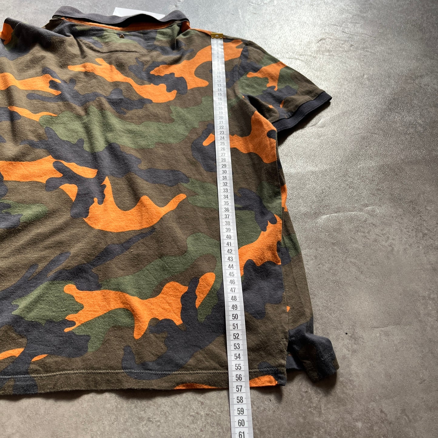 Valentino Camo Polo Shirt S