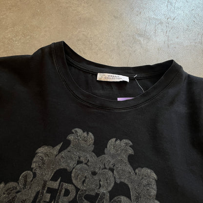 Versace Collection Black Graphic T-Shirt M