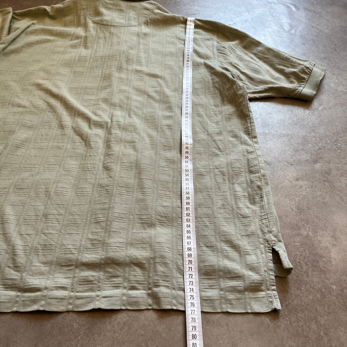Nike Golf Beige Polo Shirt L