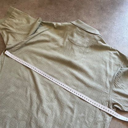 Nike Golf Beige Polo Shirt L