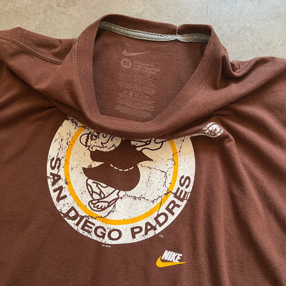 Nike San Diego Padres Brown T-Shirt XL