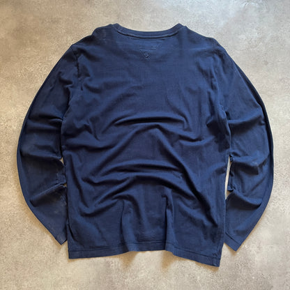Tommy Jeans Navy Long Sleeve T-Shirt L