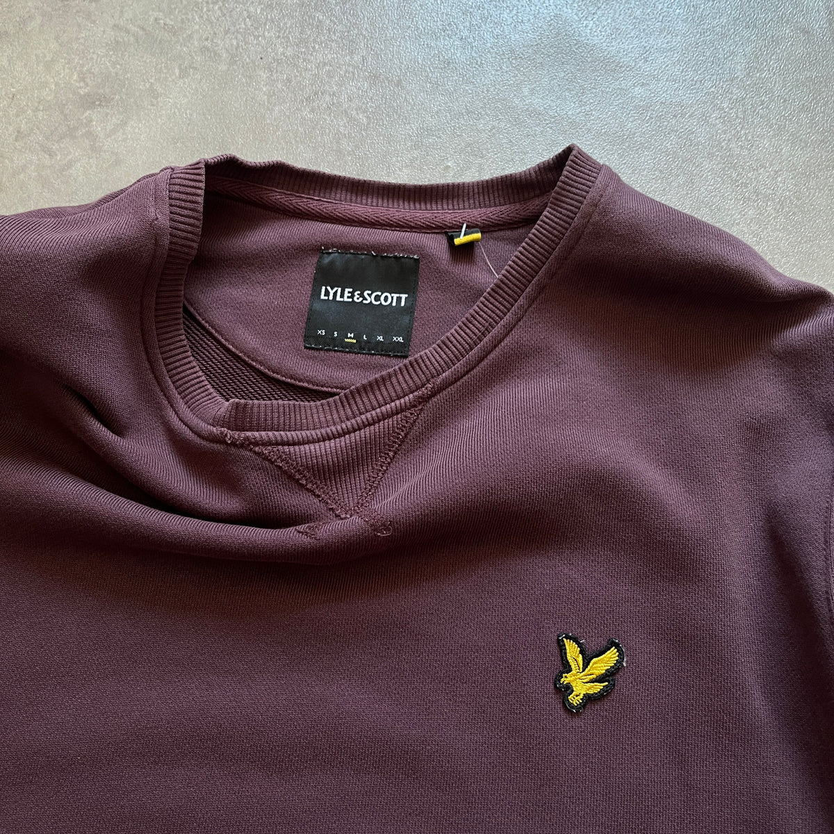 Lyle & Scott Burgundy Sweatshirt M