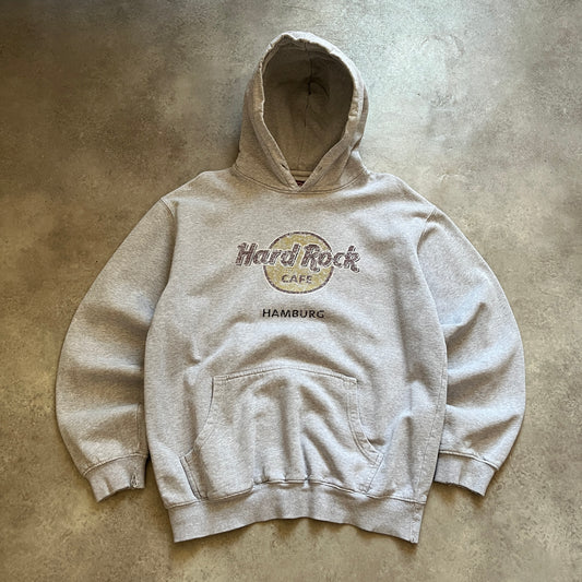 Hard Rock Cafe Hamburg Grey Hoodie XL