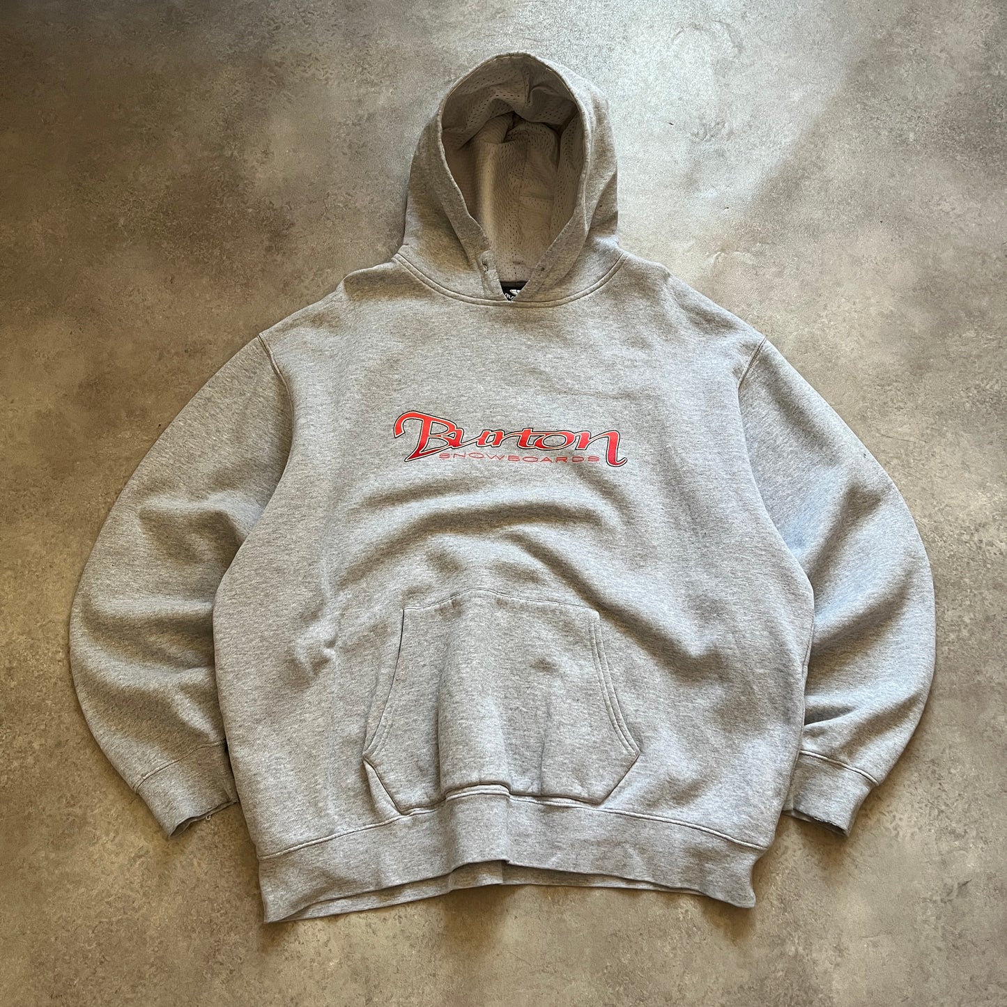 Burton Snowboards Grey Hoodie XL