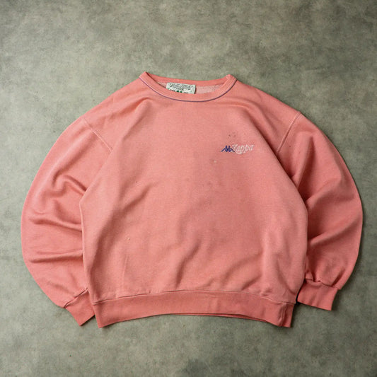 Kappa Crewneck Sweatshirt – Pink (Man-M.Flawed)