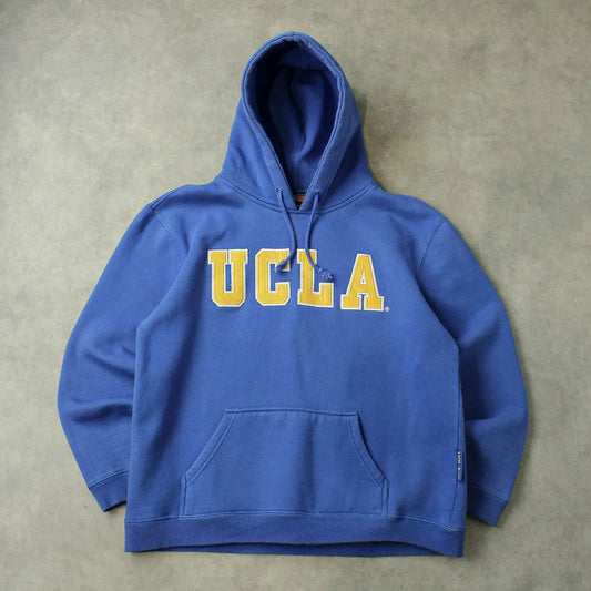 UCLA Embroidered Hoodie – Blue (Man-XL,M FITT)