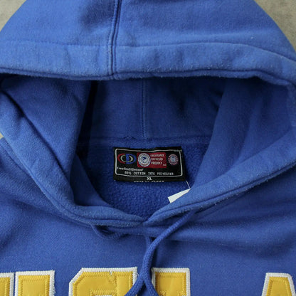 UCLA Embroidered Hoodie – Blue (Man-XL,M FITT)