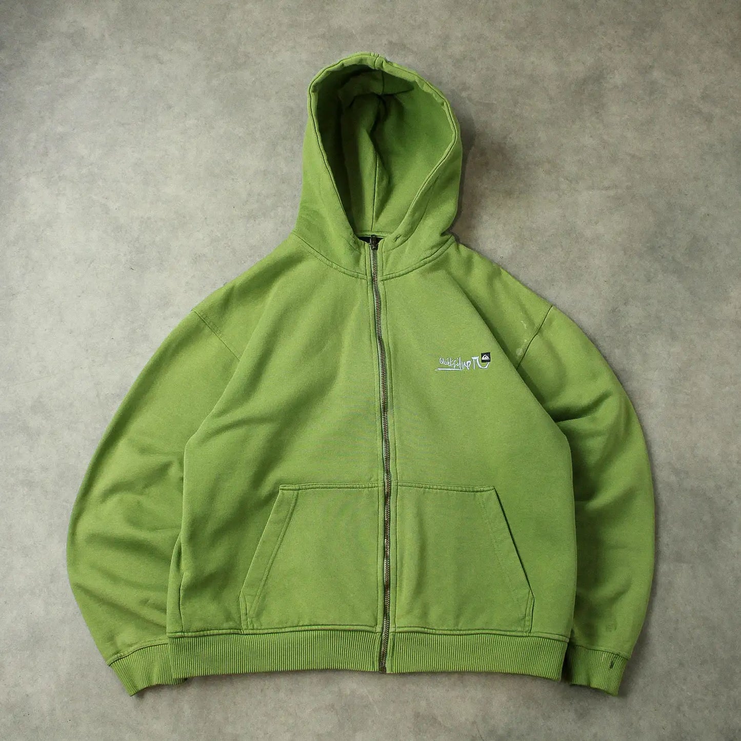 Quiksilver Zip Hoodie – Green (Man-L)