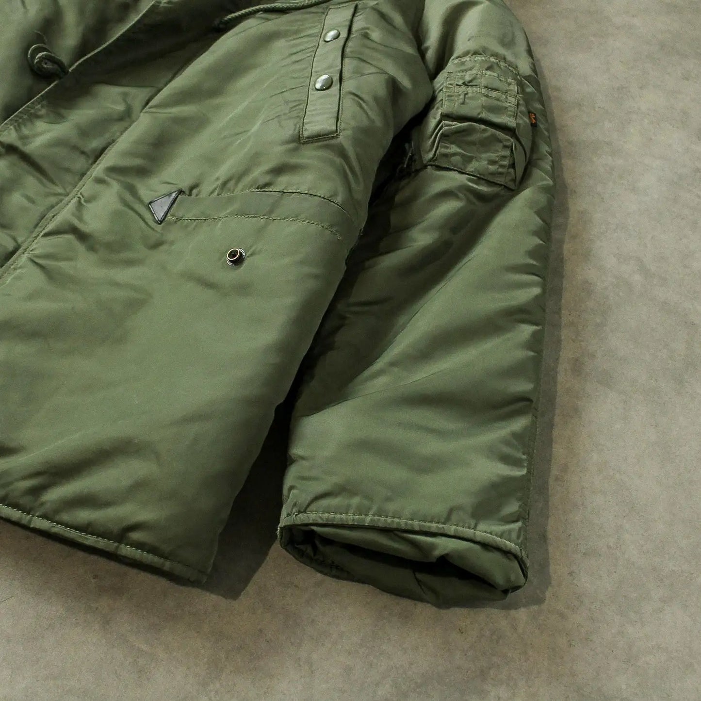 Alpha Industries Parka Jacket – Olive (Man-XXS)