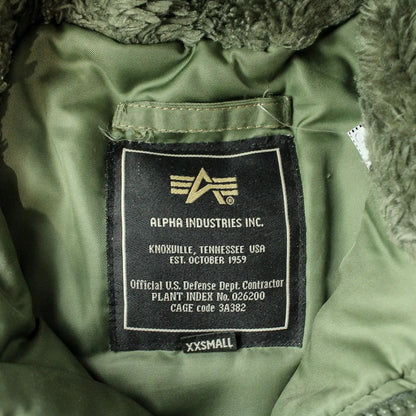 Alpha Industries Parka Jacket – Olive (Man-XXS)