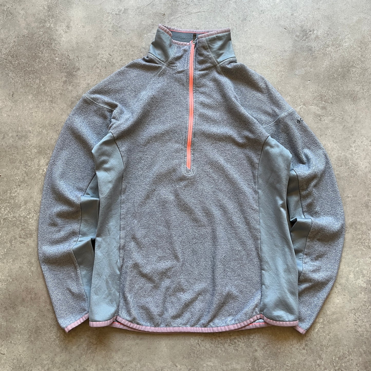 Columbia Grey Half Zip Fleece M