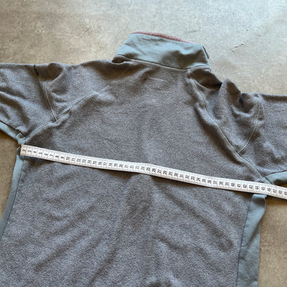 Columbia Grey Half Zip Fleece M
