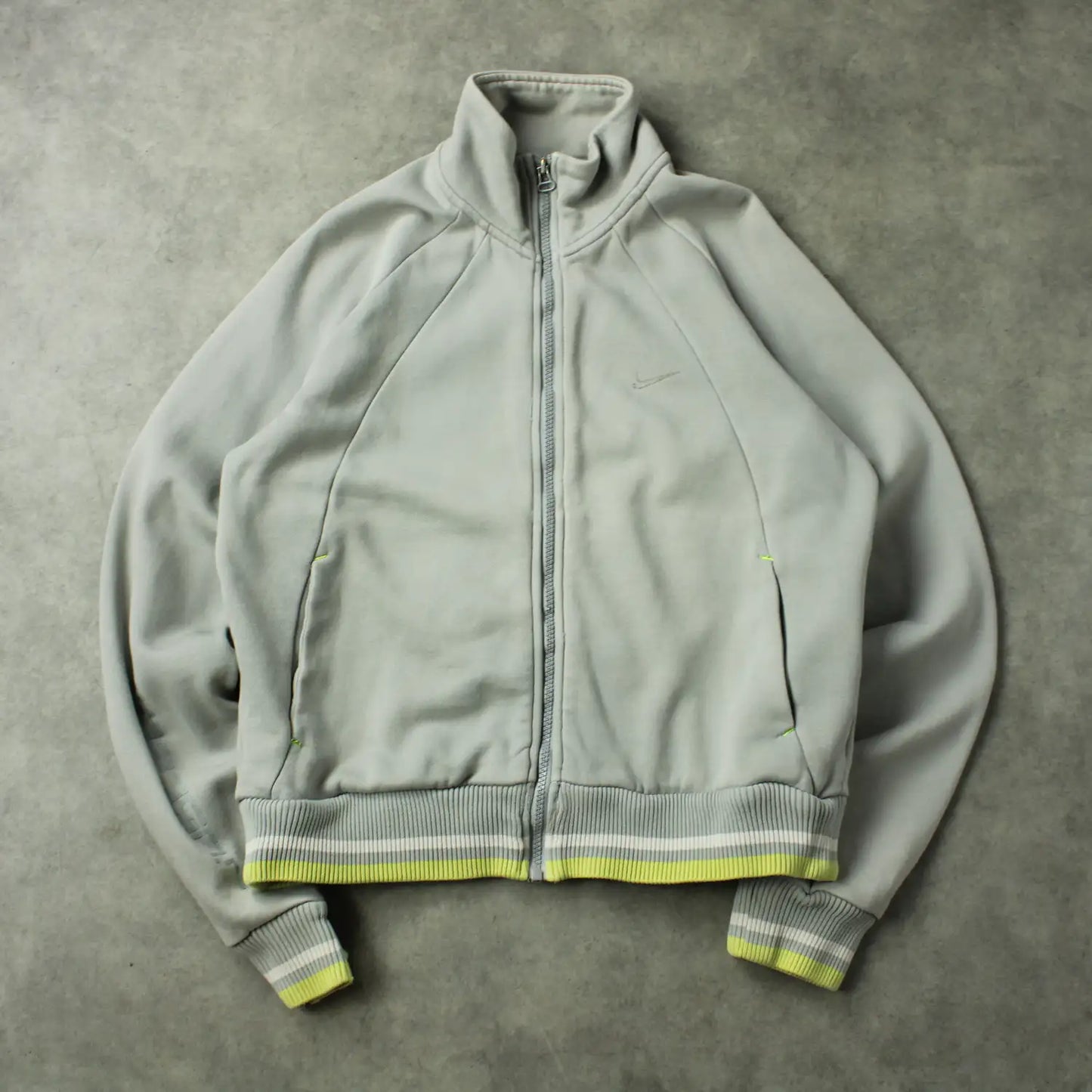 Nike Zip Up Sweater – Light Grey (Woman-L)