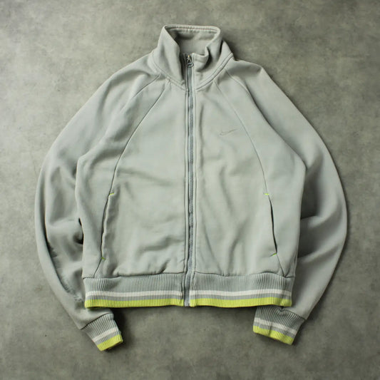 Nike Zip Up Sweater – Light Grey (Woman-L)