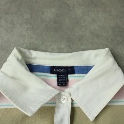 GANT Striped Longsleeve Polo – Multicolor (Woman-XL)