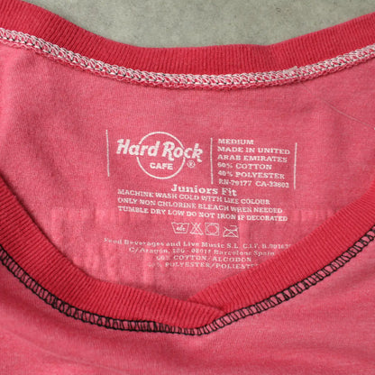 Hard Rock Cafe Mallorca Printed T-Shirt – Pink (Woman-M)