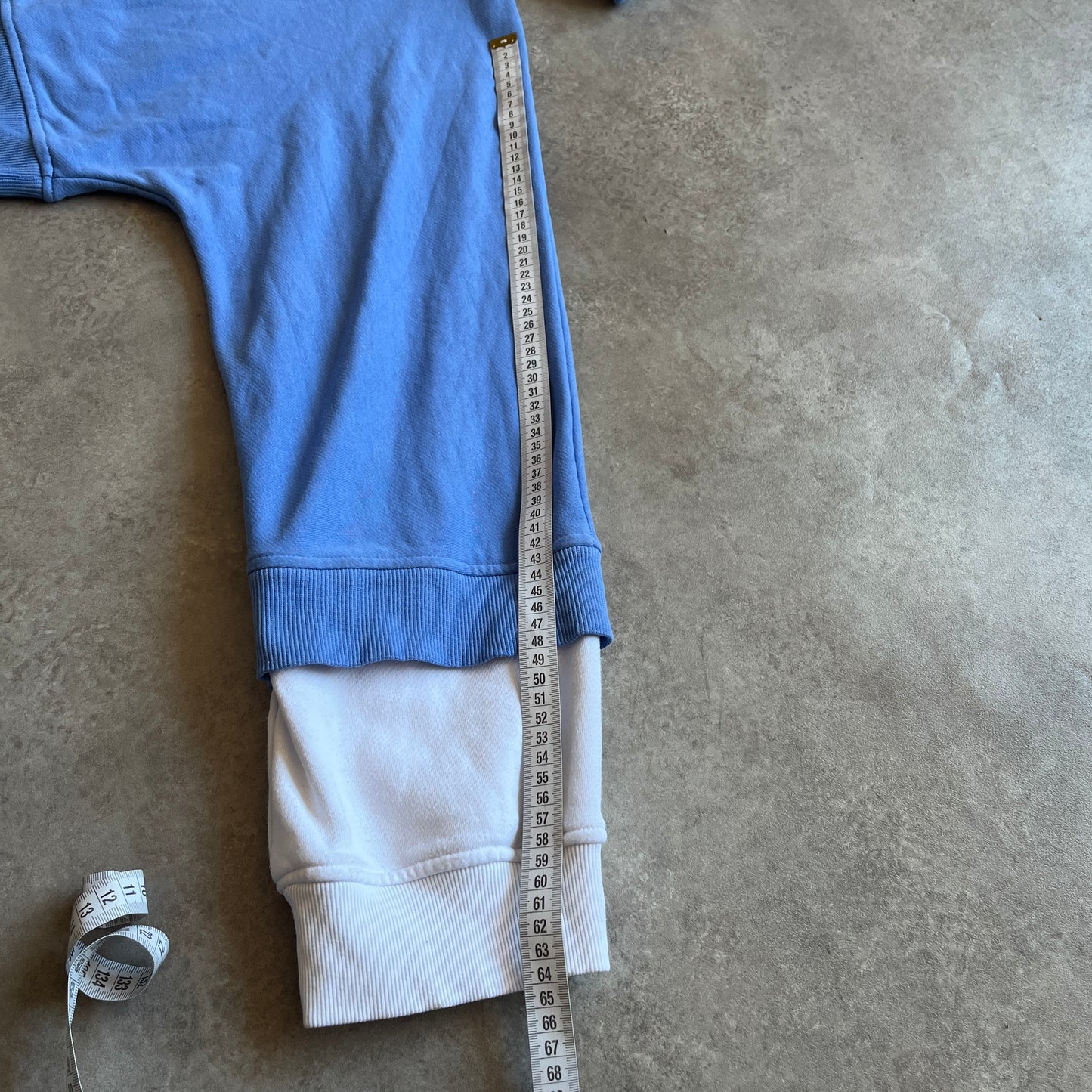 Ivy Park Blue Cropped Hoodie S