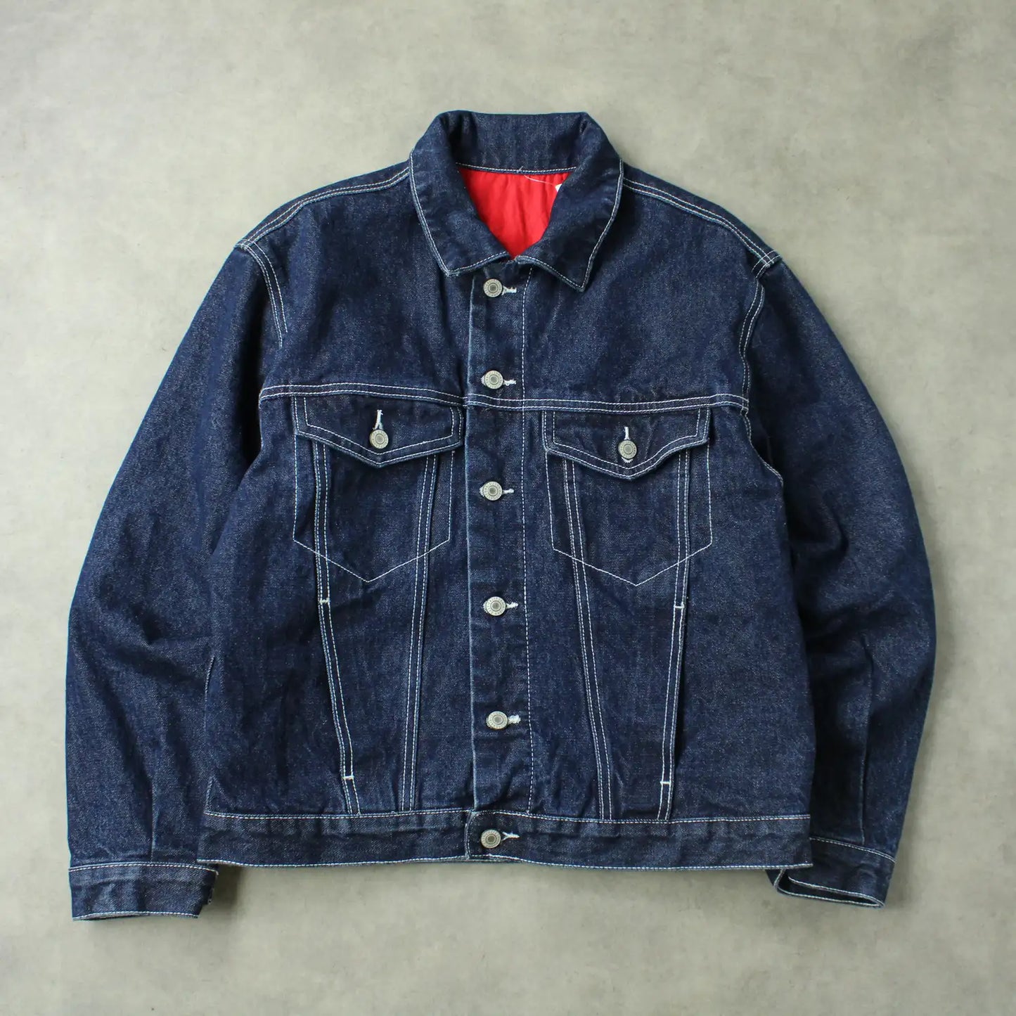 John Galt Denim Jacket – Dark Blue (Man-S)
