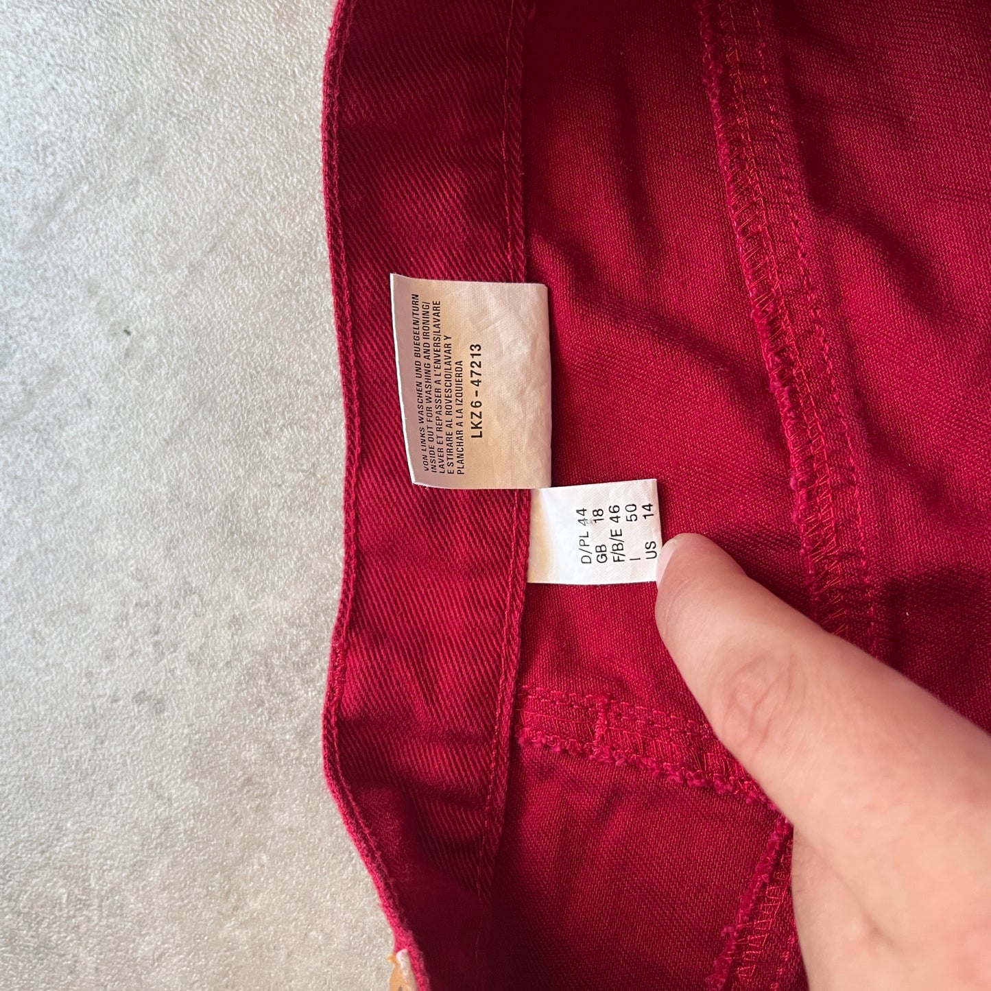 John Banner Red Shorts W33