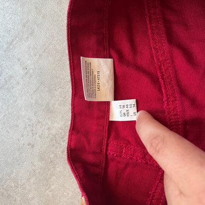 John Banner Red Shorts W33