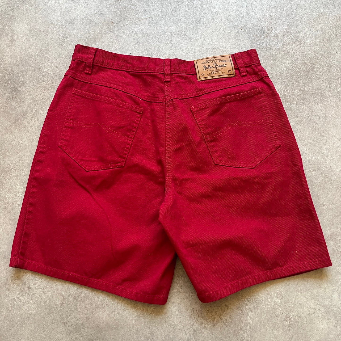 John Banner Red Shorts W33