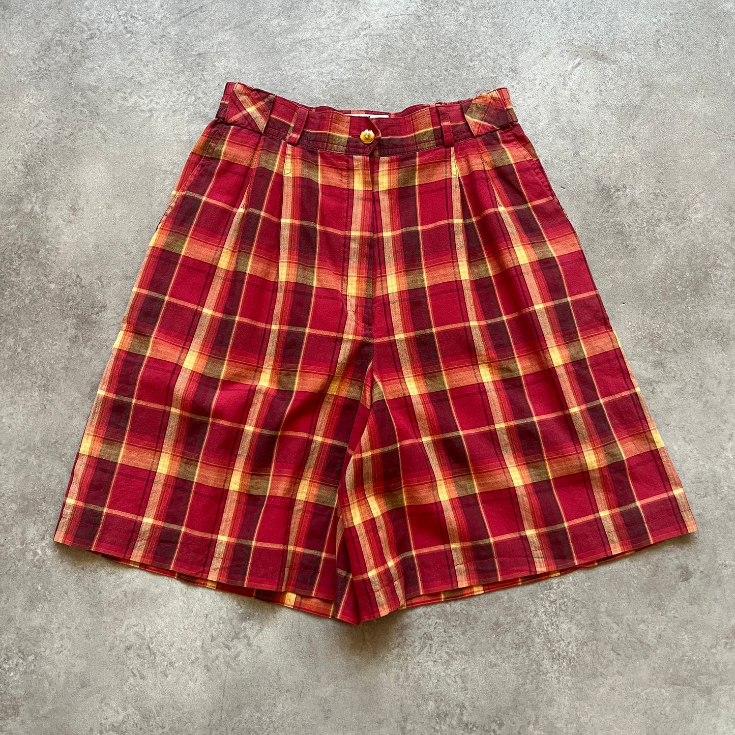 Da Vicci Classic Plaid Shorts W30