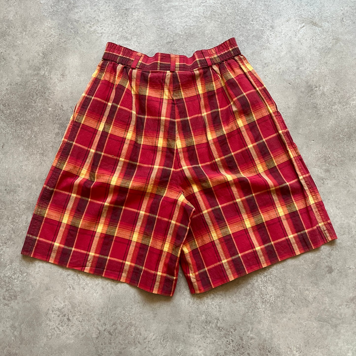 Da Vicci Classic Plaid Shorts W30