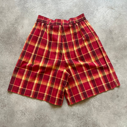 Da Vicci Classic Plaid Shorts W30