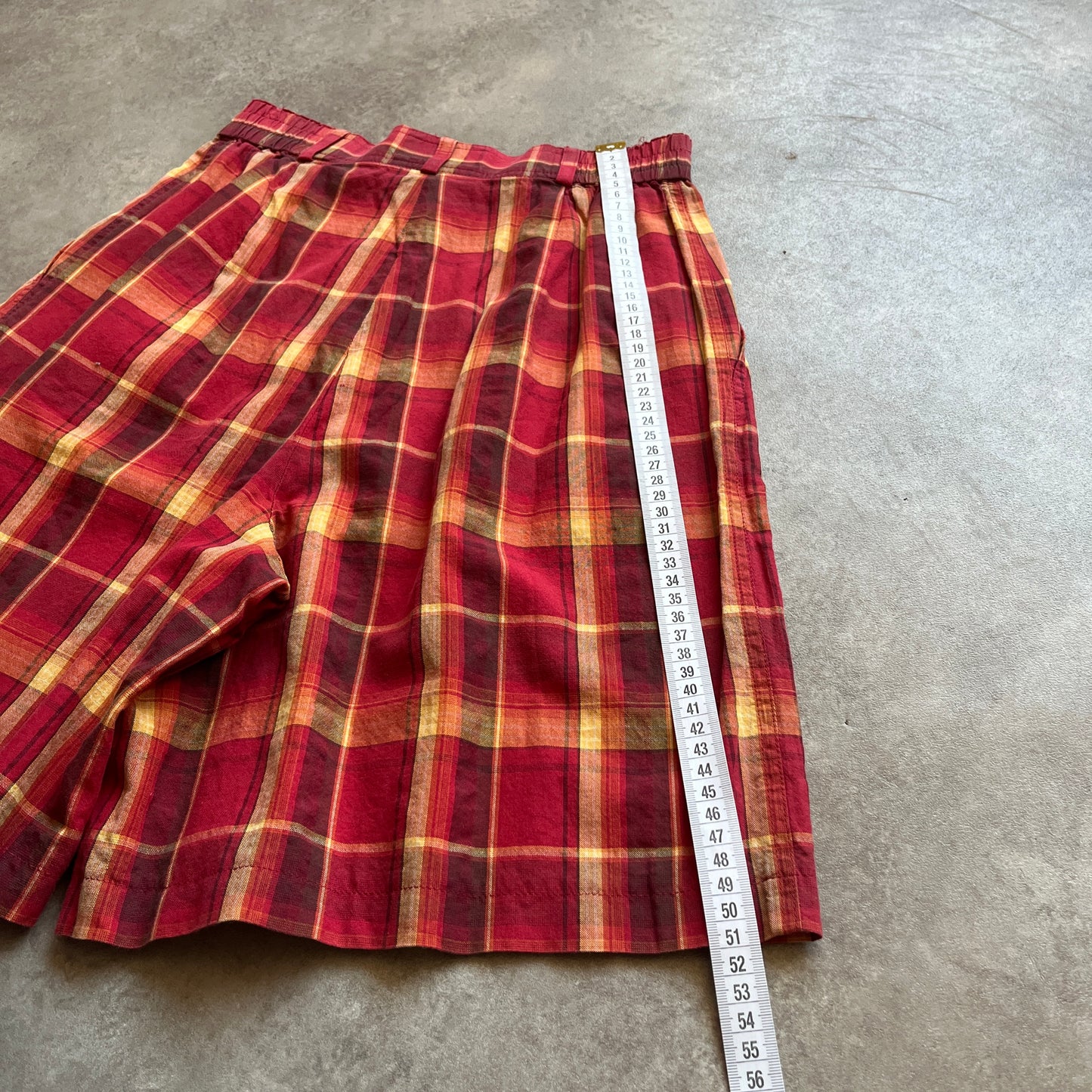 Da Vicci Classic Plaid Shorts W30